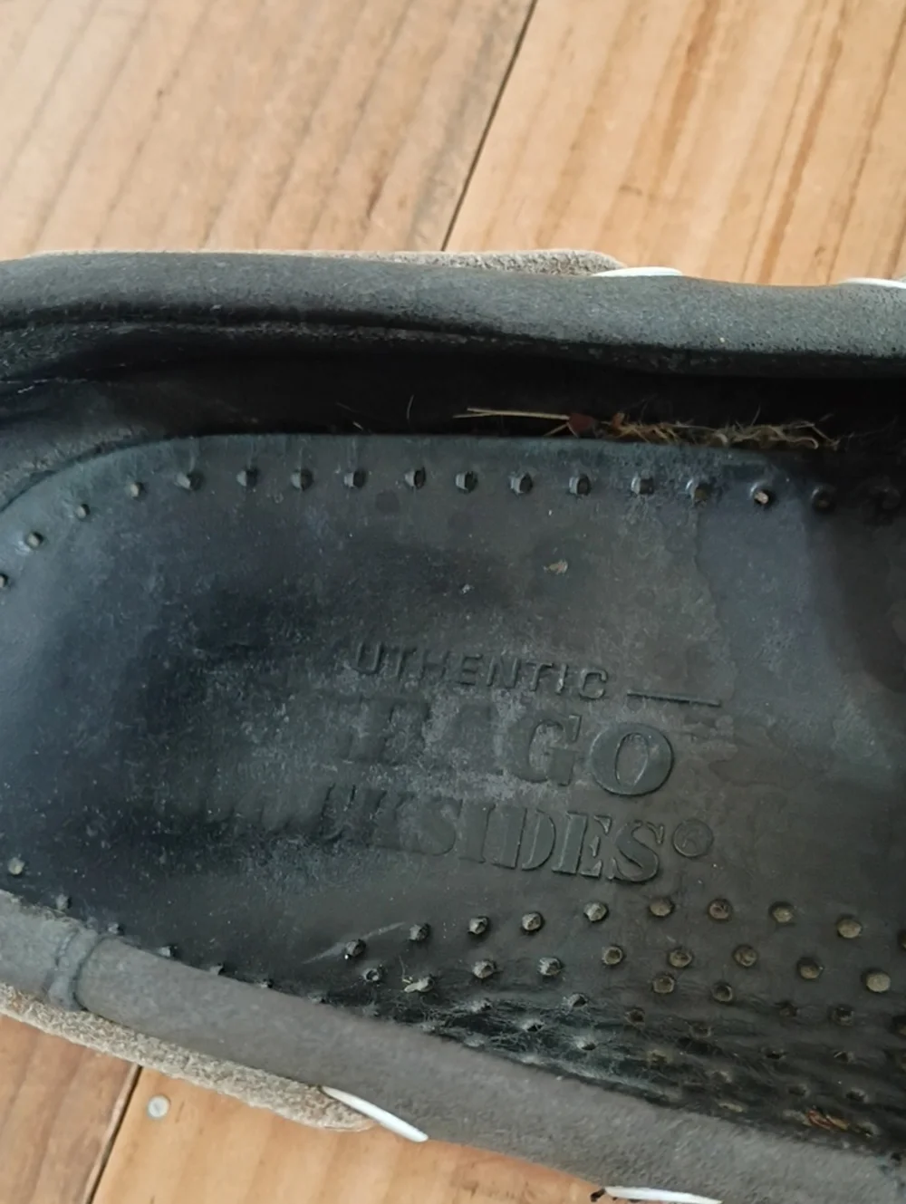 Sebago navy red